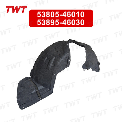 Twt 53805-46010 53895-46030 টয়োটা লেক্সাস Rz450E 2023- এর জন্য সামনের বাম এবং ডান ফেন্ডার লাইনার হুইল ওয়েল কভার স্প্ল্যাশ শিল্ড - Xebm15