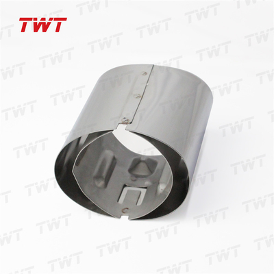 Twt 17408-0V040 Muffler Rear Trim Cover Replace Exhaust Tail Pipe Baffle Sub Assy for Toyota Camry Hybrid 2012- 1Azfe 5Arfe