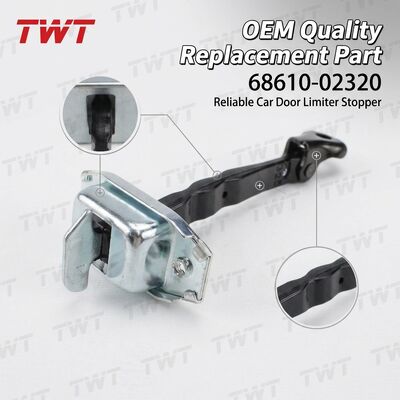 TWT Car Door Check Strap Stopper Front Door Limiter LR Auto Body Systems Parts 68610-02320 for 2014 Toyota Corolla Levin