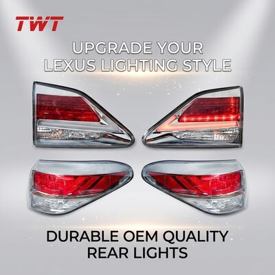 TWT LENS and BODY, REAR LAMP, LH RH 81591-48140 81580-48140 8159148140 8158048140 for Toyota Lexus RX270 350 450H 2012-