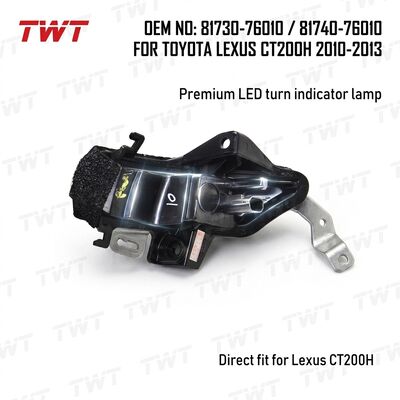 Twt 81730-76010 81740-76010 Side Mirror Lamp Turn Signal Light 8173076010 For Toyota Lexus Ct200H 2010-2013