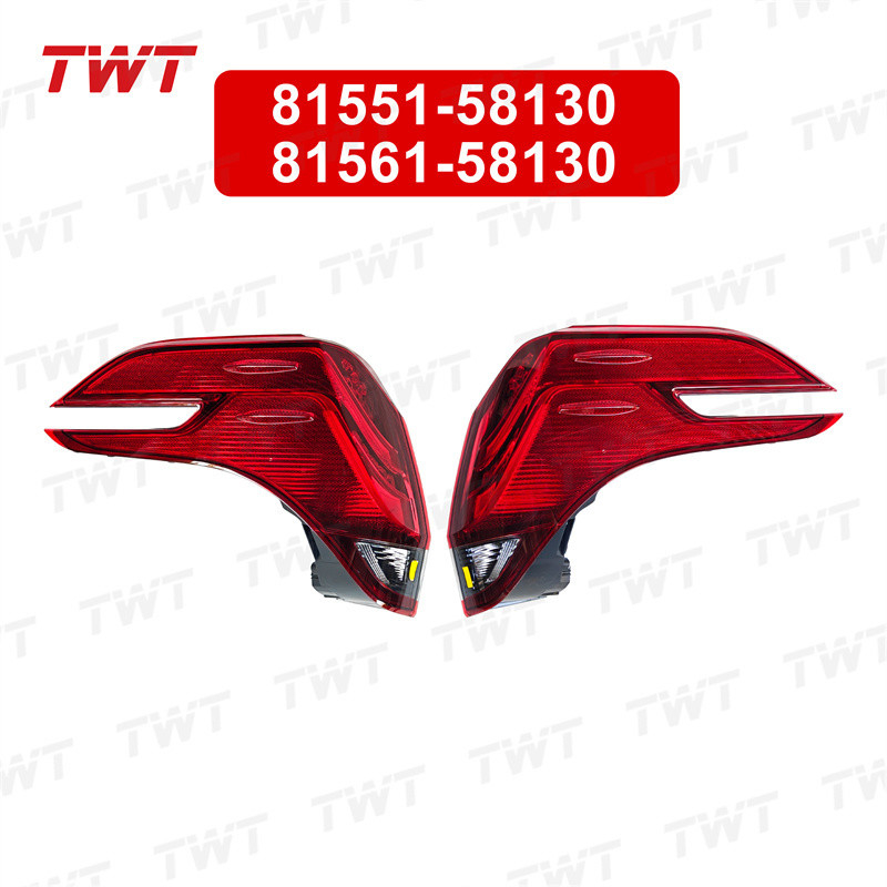 Đèn hậu LED 81551-58130 81561-58130 Bên phải trái cho Toyota Alphard Vellfire Hv 2015-2018 Agh30 Ayh30 Ggh30