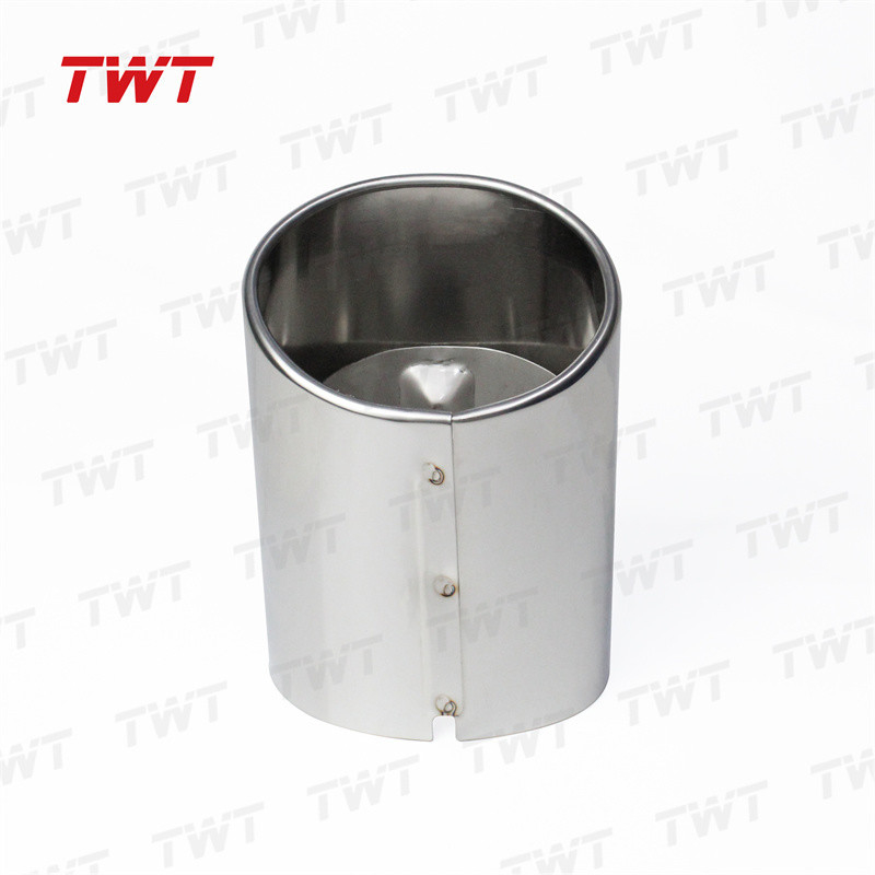 Twt 17408-0V040 Muffler Rear Trim Cover Replace Exhaust Tail Pipe Baffle Sub Assy for Toyota Camry Hybrid 2012- 1Azfe 5Arfe
