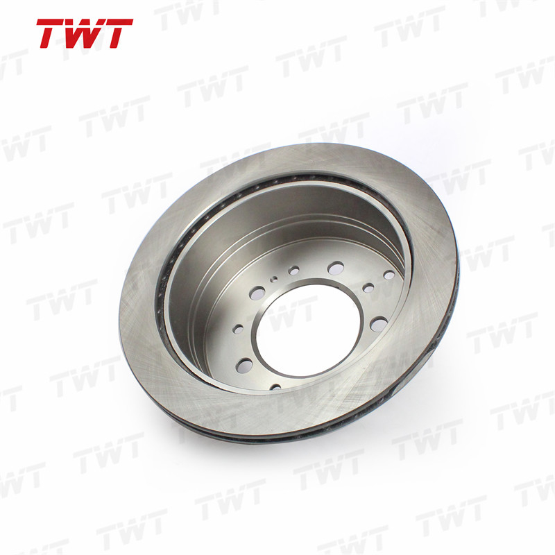 TWT 42431-60281 Car Brake Disc Rear Brake Rotor Disc 4243160281 untuk Toyota Lexus LX450D 460 570 2015-
