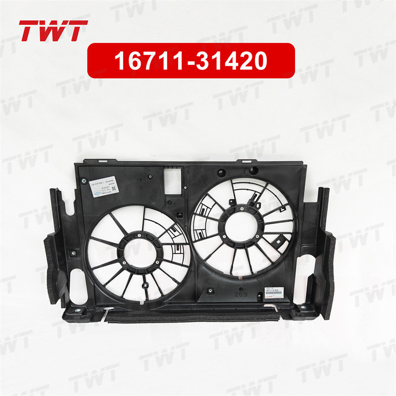 Ốp quạt điện ô tô 16711-31420 1671131420 16711 31420 Dành cho Toyota Alphard Vellfire Hv 2008-2011 2Grfe Ggh2#