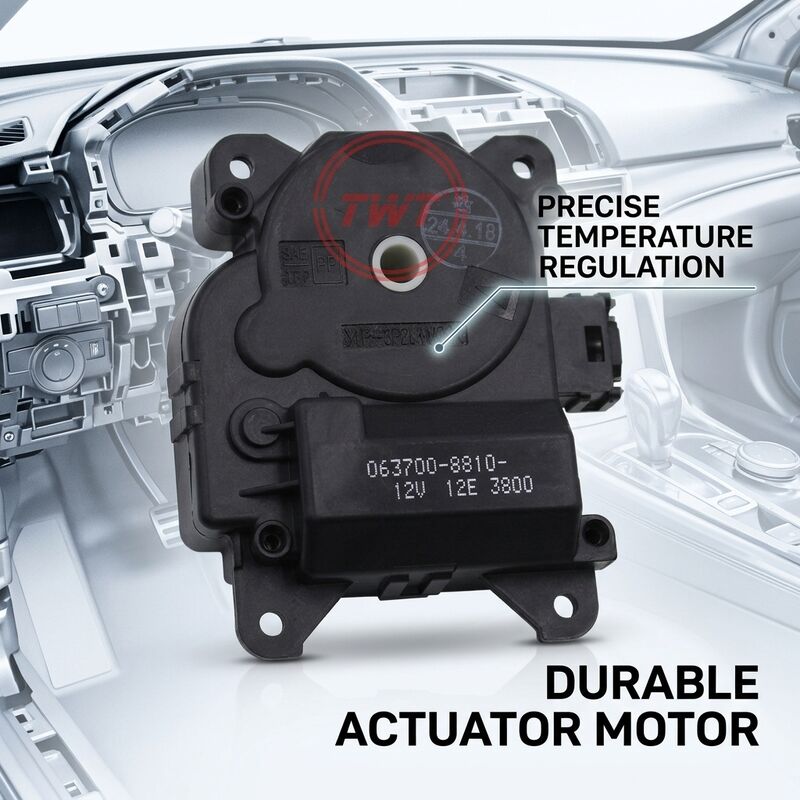 TWT Car Heater Vent Flap Control Actuator Motor 87106-48070 DENSO OEM Number 063700-8810 Fit for Toyota Lexus Rx300 / Rx400H
