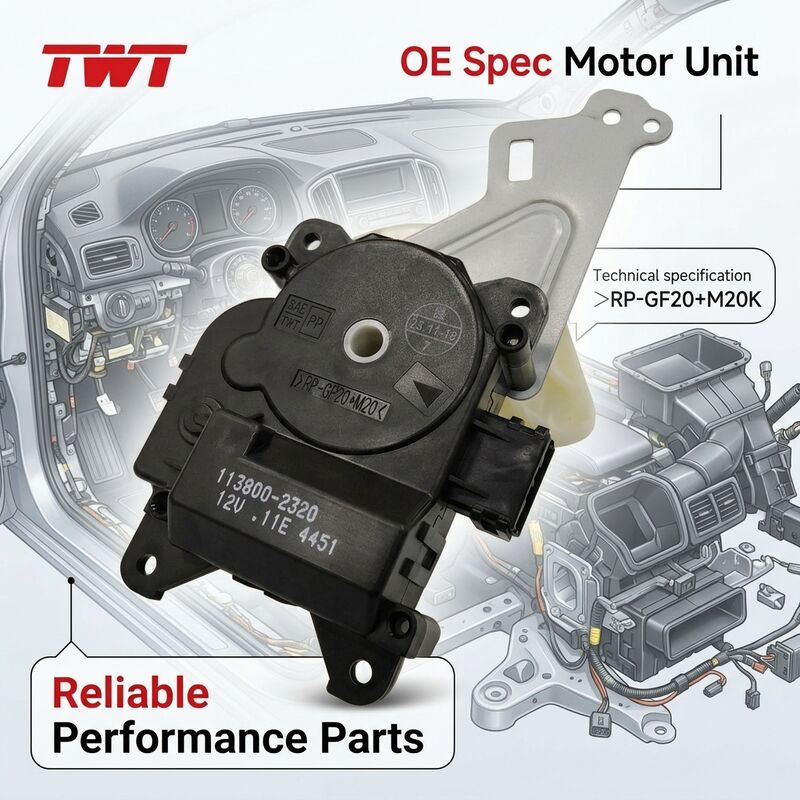 TWT Car Acura Mode Motor Assembly 79160-SWW-G41 DENSO OEM Number 113800-2320 Fit for Honda 1997-2023 CRV 1992-2023 CIVIC