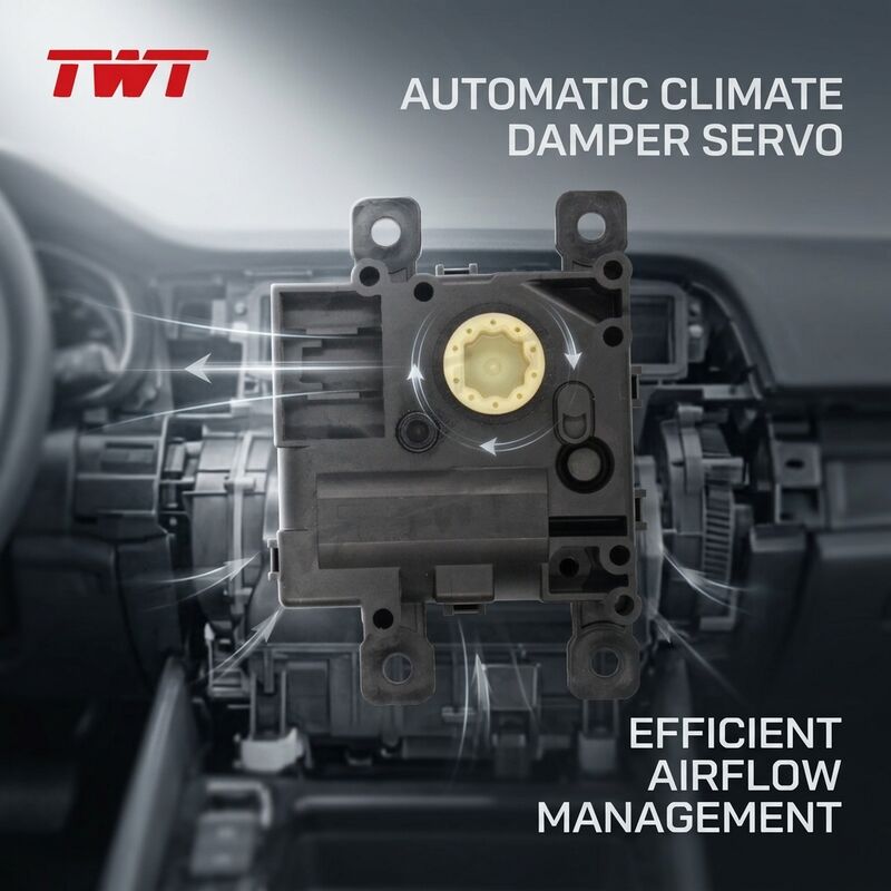 TWT DAMPER SERVO SUB-ASSY, AIR CONDITIONER RADIATOR, NO.2 Part Number 87106-06380 8710606380 AE063800-2242PLS for Toyota Camry