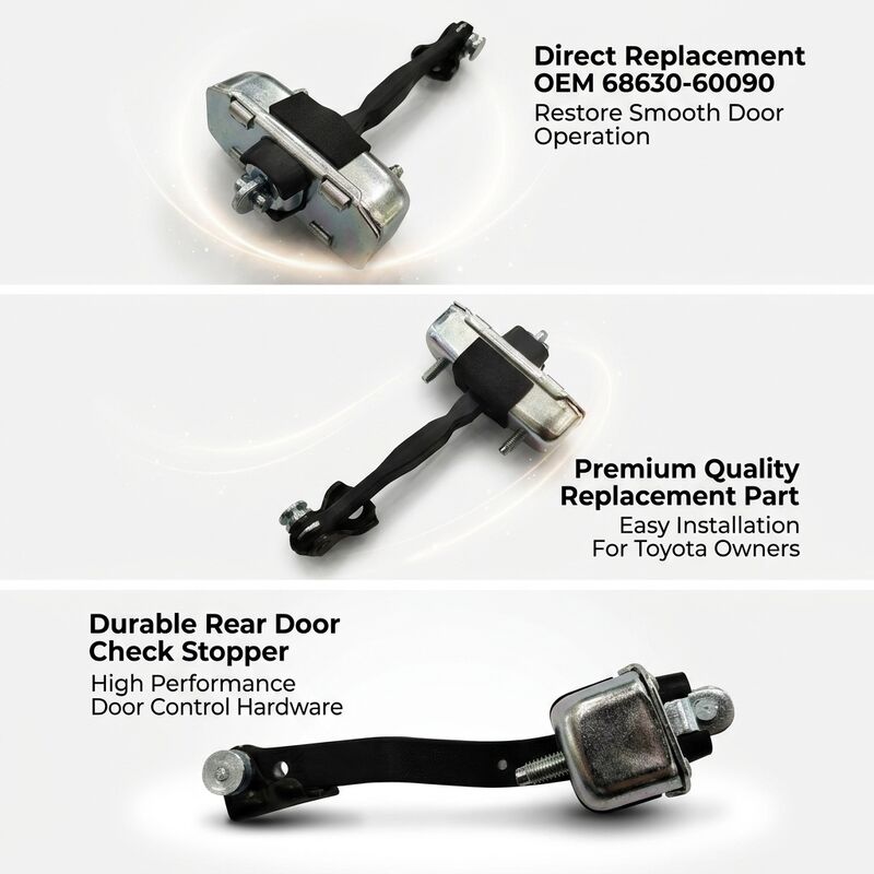 Matching Factory Quality Car Door Check Stopper Auto Body Systems Parts 68630-60090 for RR 2002-2006 Toyota Land Cruiser