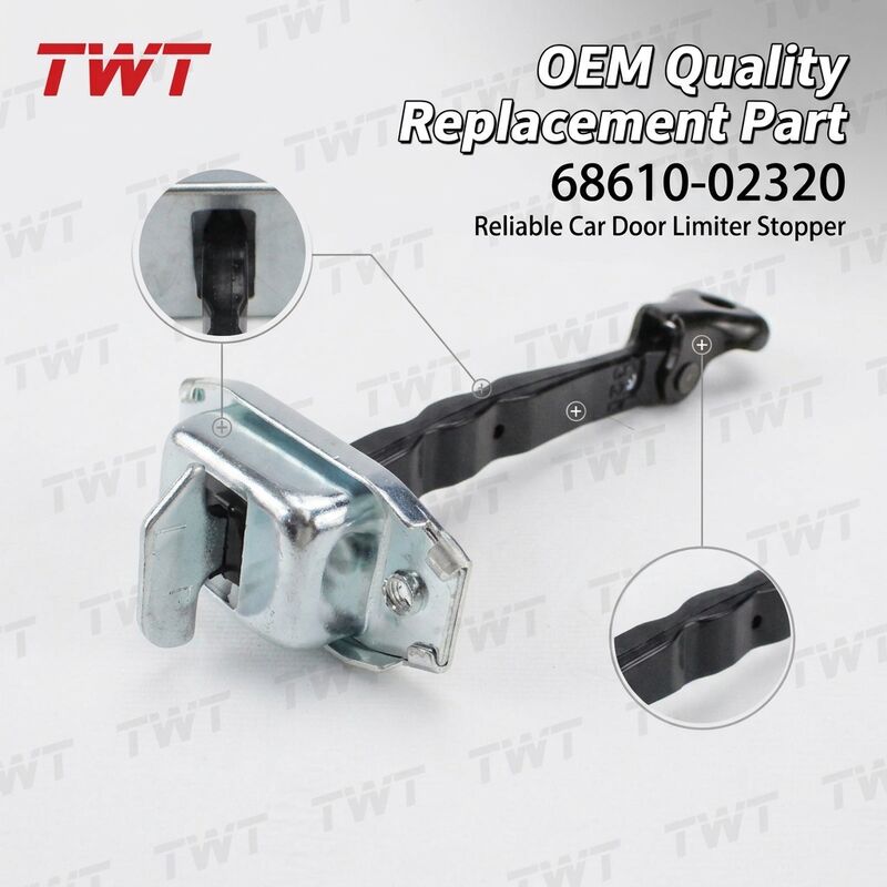 TWT Car Door Check Strap Stopper Front Door Limiter LR Auto Body Systems Parts 68610-02320 for 2014 Toyota Corolla Levin