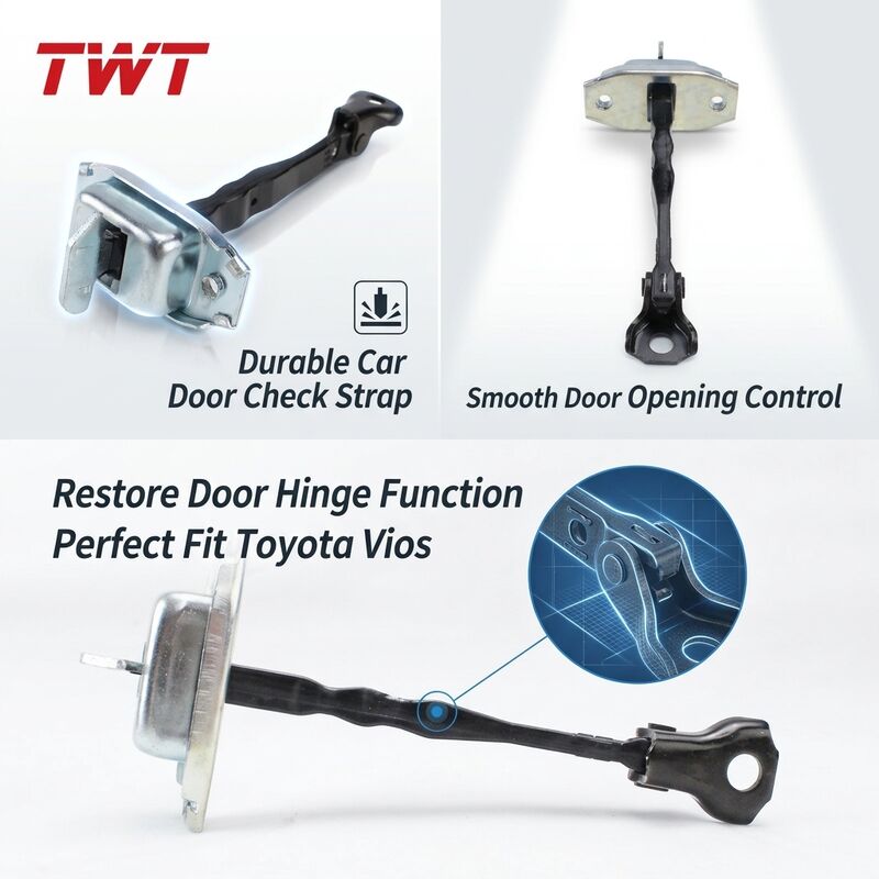TWT Car Door Stay Check Strap Stopper LR 68610-0D120 for 2014 Toyota Vios