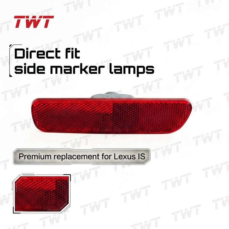 TWT LAMP ASSY, REAR SIDE MARKER, LH RH 81760-48010 81750-48010 8176048010 8175048010 for Toyota Lexus IS200 300 2000-2001