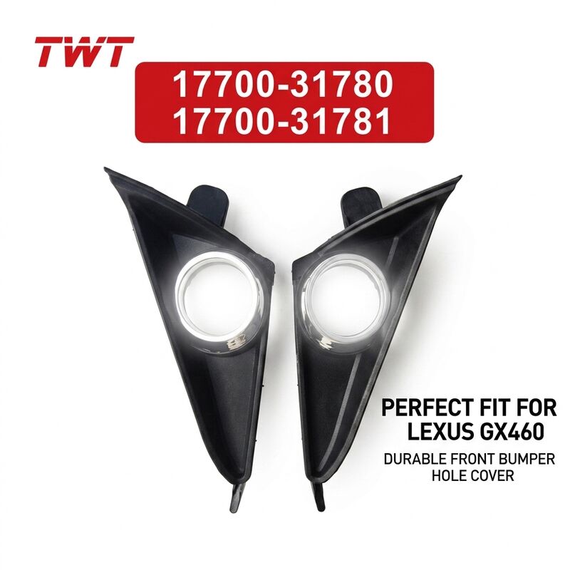 Twt 52030-60040 52040-60090 Front Bumper Hole Cover Assy 5203060040 5204060090 for Toyota Lexus Gx400 460 2013-2019 Gj158 Urj150