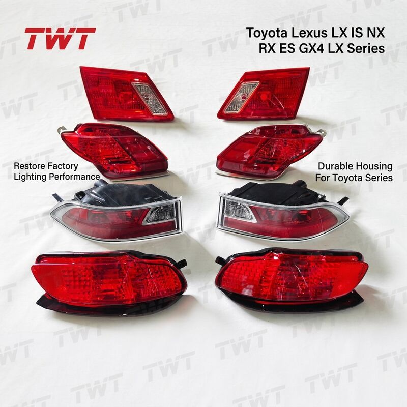 TWT Rear Lamp Lens and Body LH RH for Toyota Lexus LX IS NX RX ES GX4 LX Series